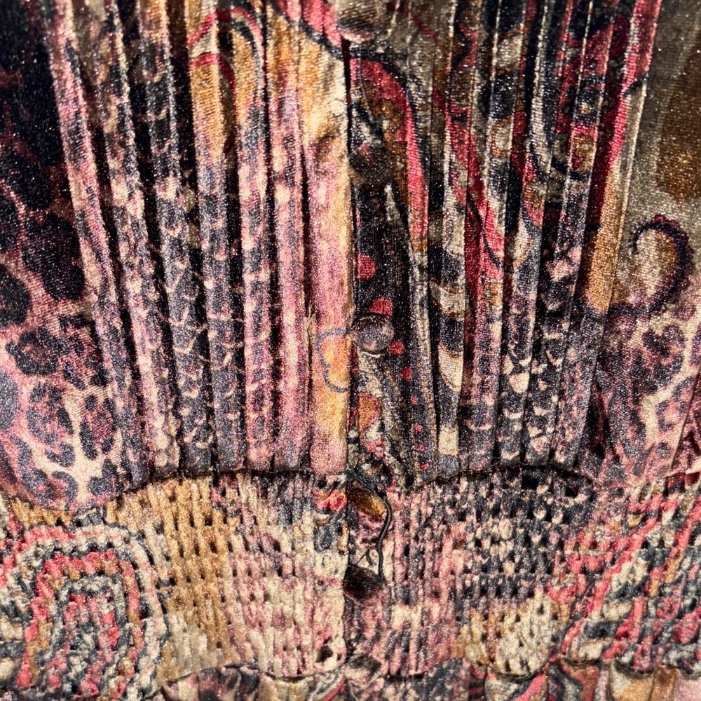 Fall 🍁 Whimsigoth Velvet Plus Size Women's Dress - Size M But Will Fit Up to 2X‌ - Picture 5 of 5